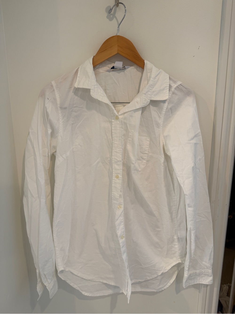 Old Navy White Classic Shirt - Men's